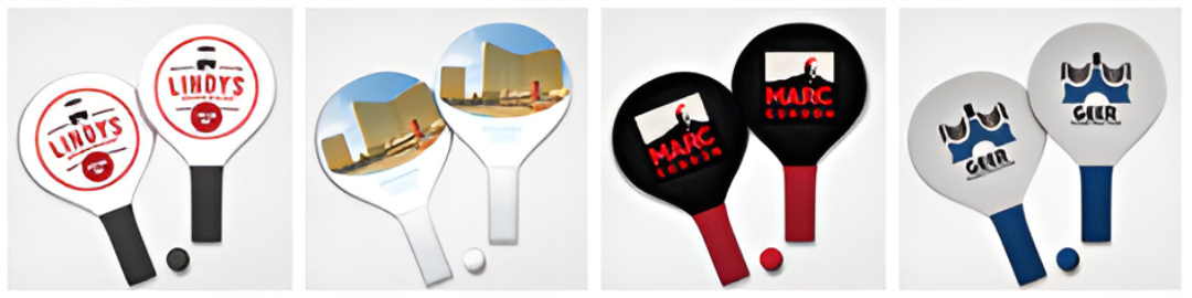Paddle ball sets design for custom orders | Custom Paddles Plus Custom Paddle Ball Sets Design
