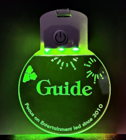 LIGHT UP LED CARDS & LANYARD